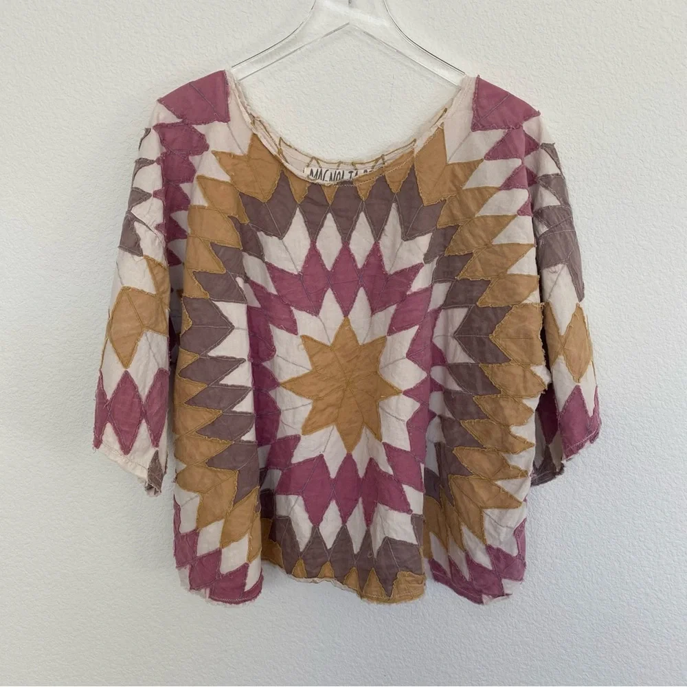 Magnolia Pearl Quilted Matlida Echo Top - Picture 3 of 11